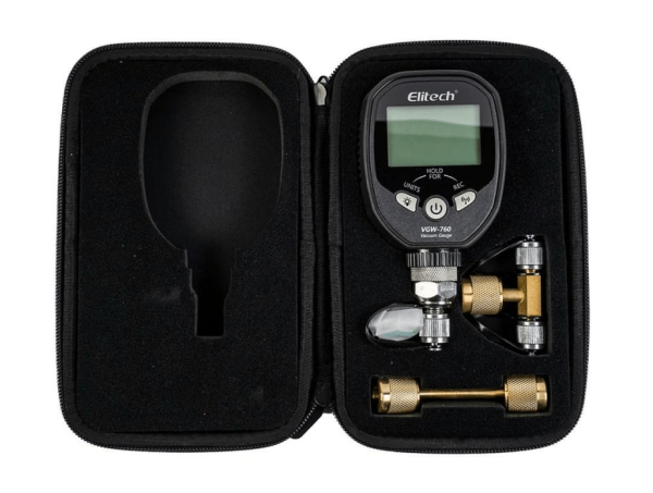 Электронный вакуумметр Elitech VGW-760 (в сумке)