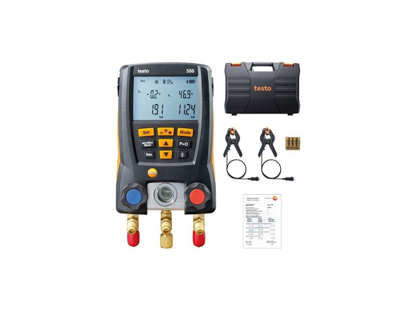 Testo 550 с Bluetooth цифровой манометрический коллектор