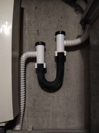 Сифон с гидромеханическим затвором G-34