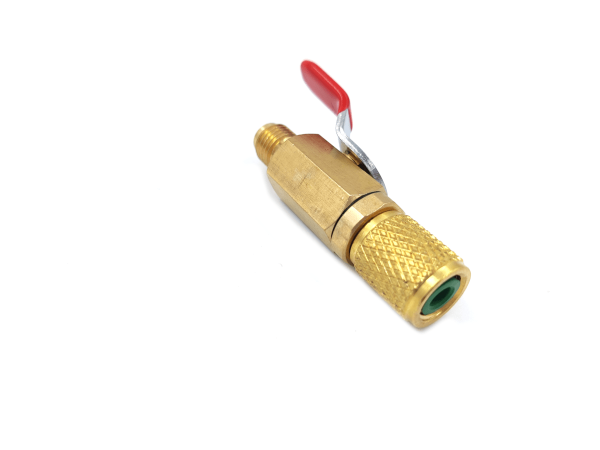 Вентиль-адаптер DSZH BV-03 штуцер 1/4" - гайка 5/16"(R410A)