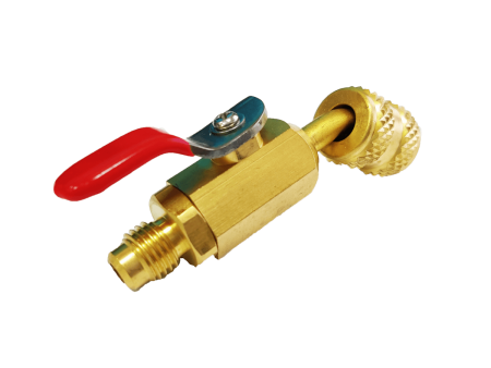 Вентиль-адаптер DSZH BC-453 штуцер 1/4" - гайка 5/16", угол 45°