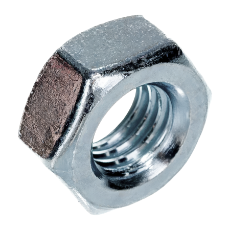 Гайка М6 шестигранная; оцинкованная; упак. кг