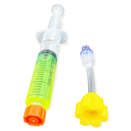 UV добавка для определения утечек фреона BAVIS UVL 8 x 7,5мл с адаптером 1/4" (8 доз по 7,5мл)