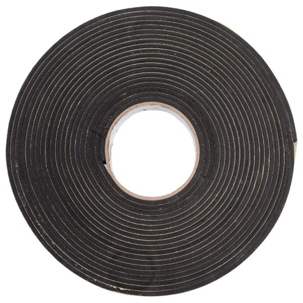 Лента уплотнительная межфланцевая самоклеящаяся, ширина 15мм, толщина 5мм, длина 10м