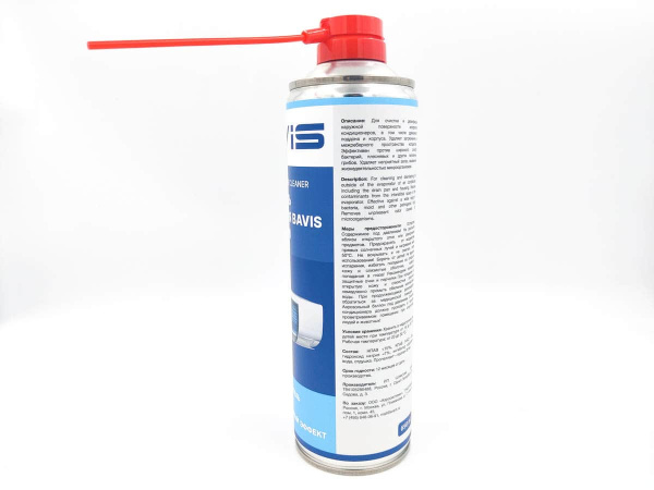 Очиститель испарителя BAVIS SprayClean (очистка, дезинфекция, устранение запахов) аэрозоль 0,65л.