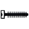 Дюбель 6х35 под хомут, черный, упаковка 500шт.
