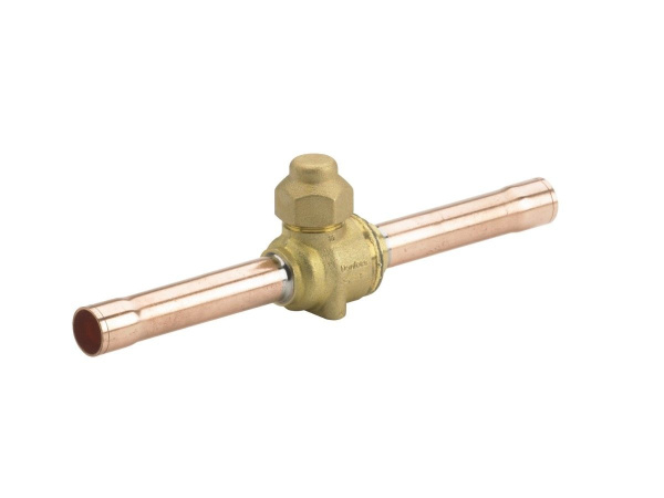 Вентиль шаровый Ridan с серв. штуцером GBC 6s, 1/4", 6мм. (009L7050R)