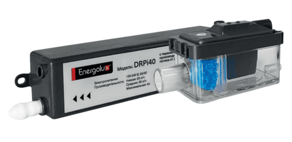 Помпа дренажная Energolux DRPI-40 (проточная, 40 л/ч, 19 Дб)