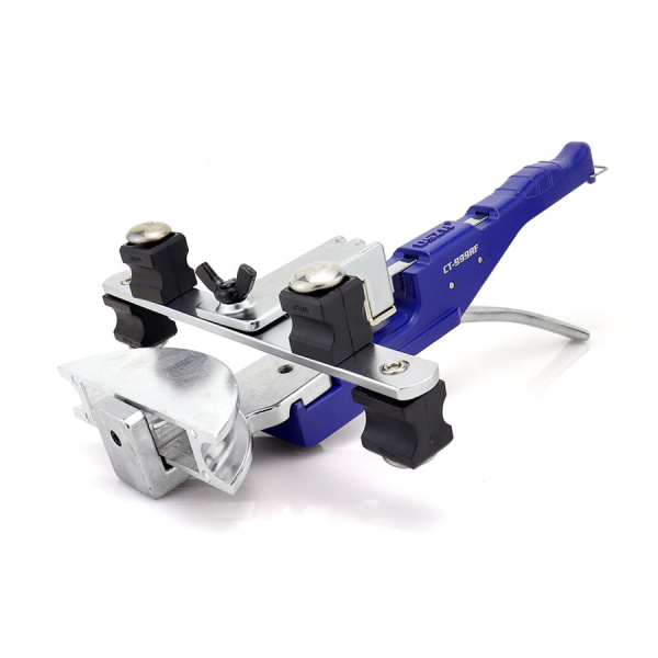 Трубогиб арбалетный с реверсом DSZH CT-999RF (алюминиевые колодки 1/4"; 5/16"; 3/8"; 1/2"; 5/8"; 3/4"; 7/8", в кейсе с труборезом и риммером)