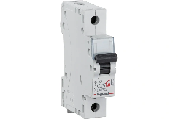 Автоматический выключатель Legrand TX3 - 1 / 25А (404030)