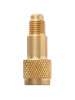 Адаптер Value V-07 (прямой, штуцер 1/4"-R22; гайка 5/16"-R410A)