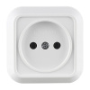 Розетка Makel SIVA USTU (45102) б/з 1-я, белая