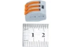 Соединительная клемма WAGO 222-413 (б/пасты на 3 провода)