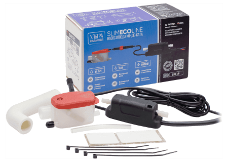 Дренажная помпа EXETEC SlimEcoLine, проточная, 11 л/ч, 21 Дб