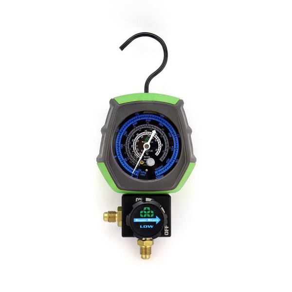 Манометрический коллектор Super Stars ST-B168L (R410/32/22/134; 1 вентильный, с мановакуумметром, без шлангов)