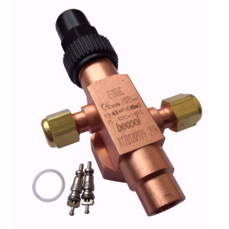 Вентиль Rotalock запорный Becool BC-VR-1 1/4-3/4