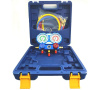 Манометрическая станция FavorCool-R136G-C (R22/134/407/410, 2-х вентильная; шланги 90см до 55 Bar, 5/16"(R410A), упак. кейс)
