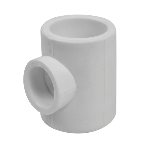 Тройник редукционный Valfex 63/50/63 серый