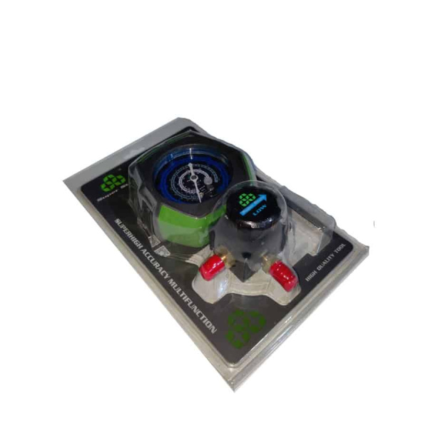 Манометрический коллектор Super Stars ST-B168L (R410/32/22/134; 1 вентильный, с мановакуумметром, без шлангов)