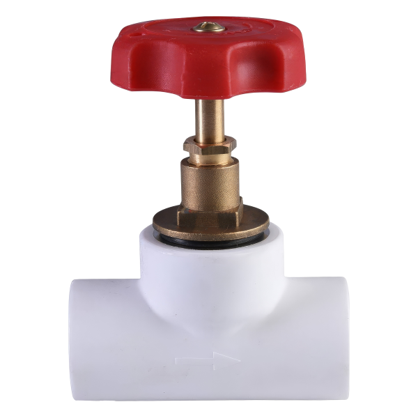 Проходной вентиль Valfex 32х1 90гр белый