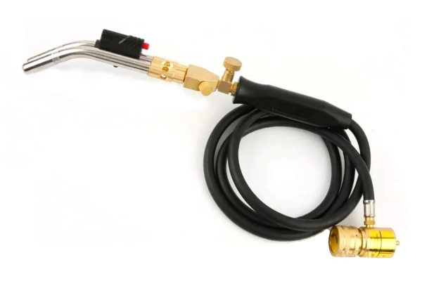 Горелка для MAPP газа FavorCool T-C2A-2F (два сопла, пьезо-поджиг, со шлангом)
