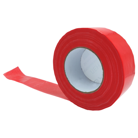 Термостойкая армированная лента BAVIS TPL красная 50мм x 50м