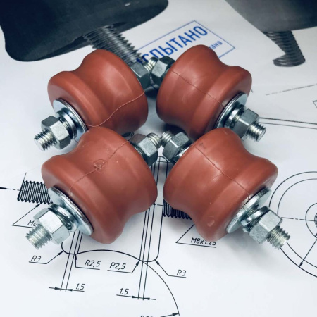 Антивибрационные опоры RF-V120P (4 шт, 60 - 120кг, коричневые)