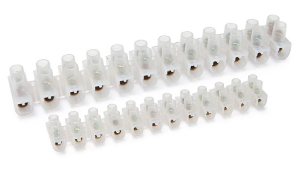 Зажим винтовой АБК-СИЛА 1400101 (12 мод. до 4,0 кв.мм, 3А)