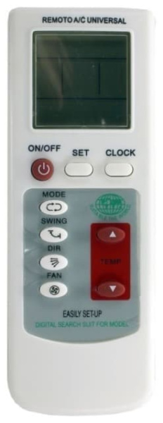 Rexant RX-100 (universal 1000 in1) ПДУ для кондиционеров