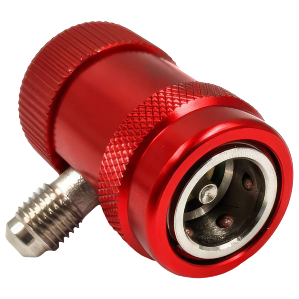 Быстросъёмная муфта Becool ВД с вентилем А/С 1/4" SAE 90° BC-QH