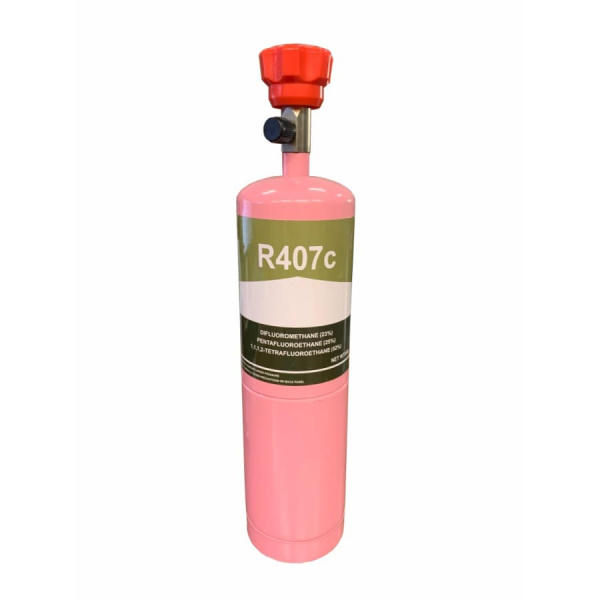 Фреон R407C, баллон 0,85 кг с вентилем