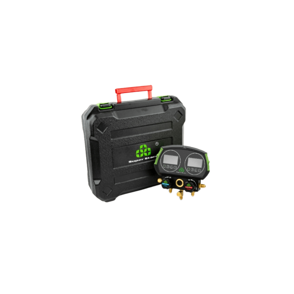 Электронная манометрическая станция Ballu Super Stars ST-B268D (3 шланга 1.5м до 55 Bar-1/4"SAE, 2 адаптера AD89, кейс)