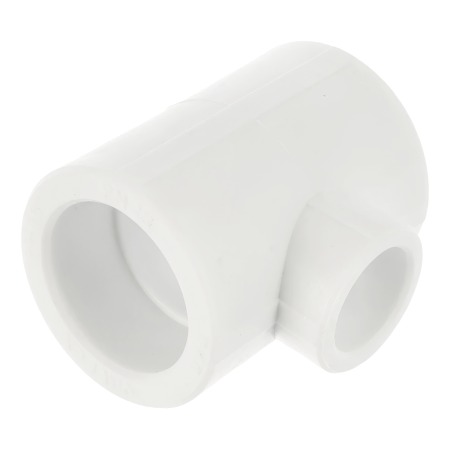 Тройник редукционный Valfex 40/25/40 белый