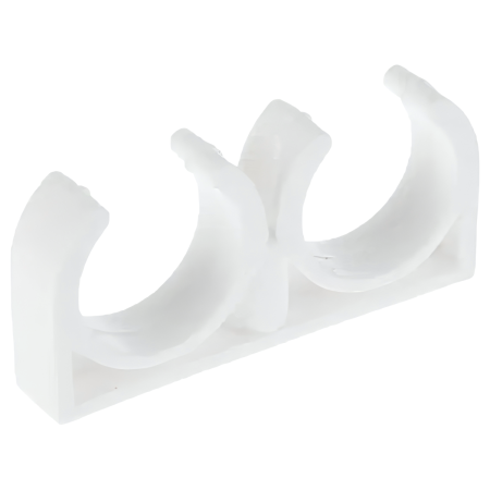 Опора двойная 20/22 Valfex белая