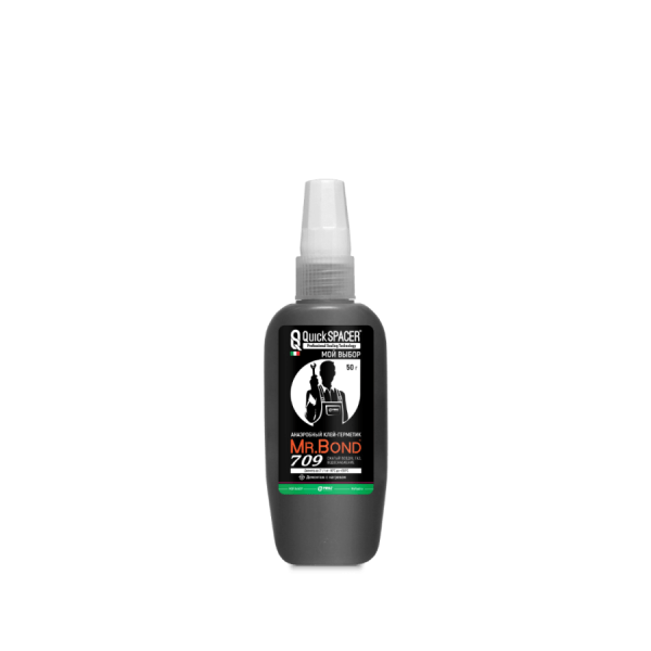 Герметик анаэробный демонтаж с нагревом QuickSpacer Mr. Bond 709, 50 гр