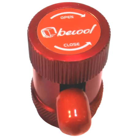 Быстросъёмная муфта Becool ВД с вентилем А/С 1/4" SAE 90° BC-QH