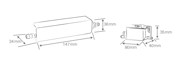 Помпа дренажная Energolux DRPI-40 (проточная, 40 л/ч, 19 Дб)