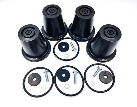 Антивибрационные опоры ACR-DT (4 шт, до 120кг, чёрные)