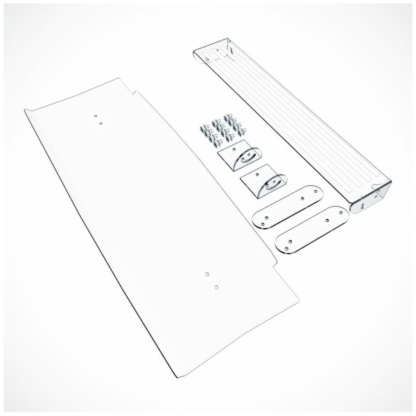 Экран-отражатель для кондиционера настенного типа (Арт. 2-2) 900мм