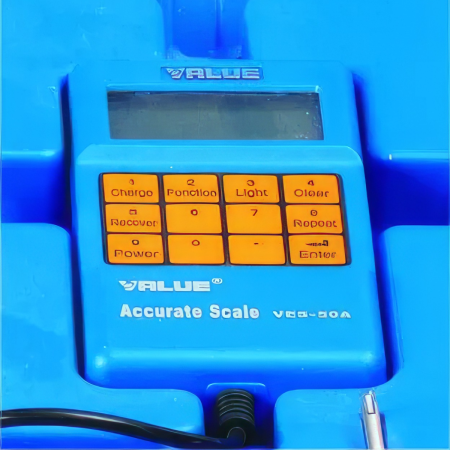 Весы электронные VALUE VES-50A (до 50 кг; питание 9V)
