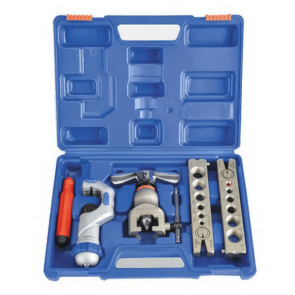 Вальцовка эксцентриковая DSZH WK-806FT-L (1/4"-3/4" и 6-19мм; в кейсе с труборезом и риммером)