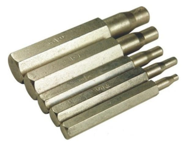 Комплект ударных труборасширителей для труб CPS TLPK (1/4",5/16",3/8",1/2", 5/8")