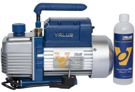 Вакуумный насос Value VE215N (2ст., 42 л/мин, 2 Па, 7.5 кг)