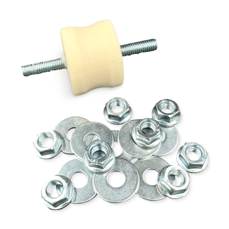 Антивибрационные опоры AVP 60W (4 шт, до 60кг на комплект, белые)