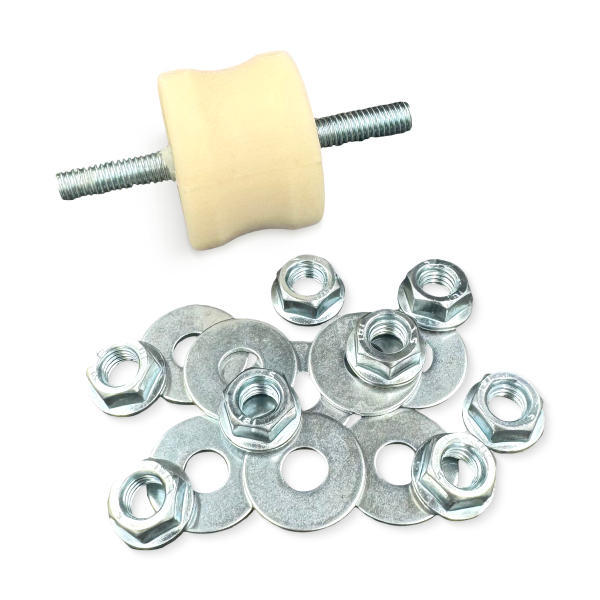 Антивибрационные опоры AVP 60W (4 шт, до 60кг на комплект, белые)