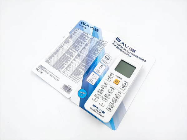 BAVIS KT-9018E (4000 в 1) универсальный ПДУ для кондиционеров