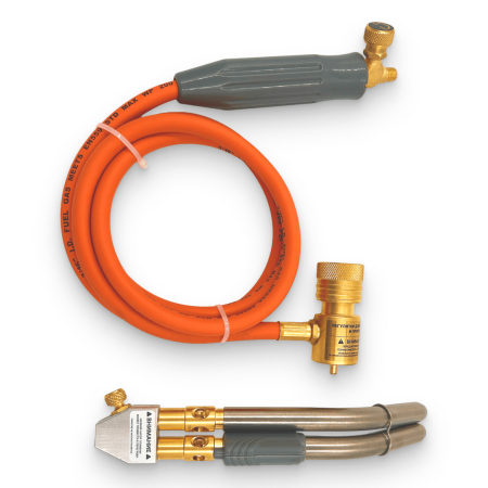 Горелка MAPP BAVIS-WT-10 со шлангом (два сопла, пьезоподжиг, регулировка)