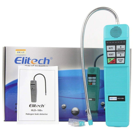 Течеискатель Elitech HLD-100+ (в кейсе)
