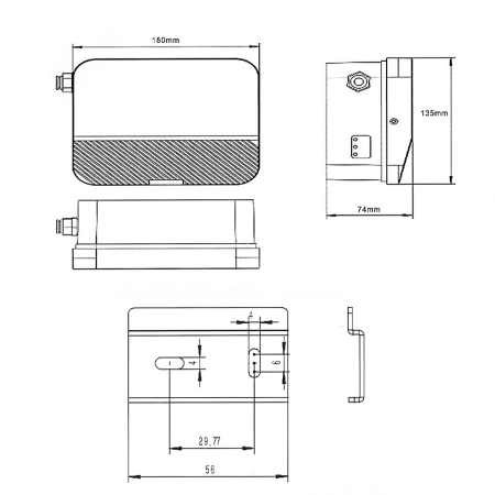 Дренажная помпа Sikelan MD-WPJ (система распыления конденсата, 10 л/ч, 52 Дб)