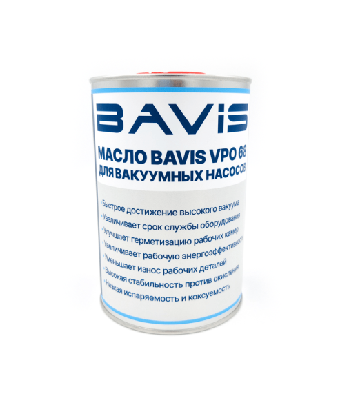 BAVIS VPO 68 масло для вакуумных насосов минеральное 1 л